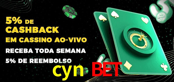 Promoções do cassino ao Vivo cyn bet
